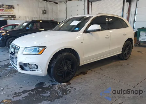 2014 Audi Q5 3.0T Premium Plus from USA, damaged, VIN WA1DGAFP6EA120758